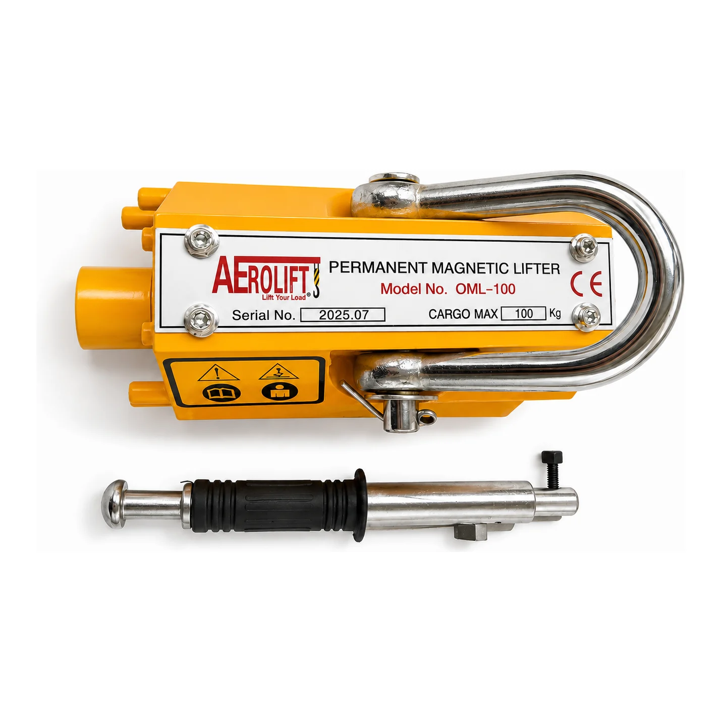 Aerolift 100 Kg Magnet Lifter (2.5 Times)