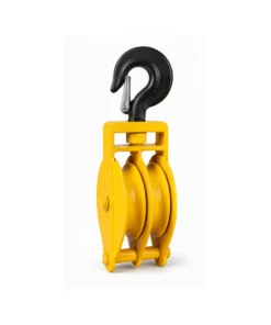 3 Ton Double Sheave Pulley with Shank Hook (Close Type)