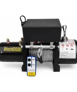 K-2 Jeep Winch - 6000 LBS - with 10 Mtr Wire Rope