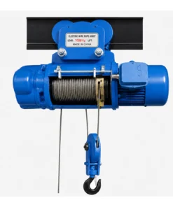 K-2 1 Ton CD Wire Rope Hoist attached with Trolley 3 Phase - 415V with 9 Mtr Wire Rope