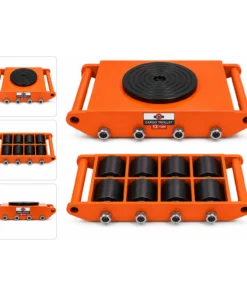 K-2 12 Ton Cargo Trolley PU wheel - (8 Wheel)