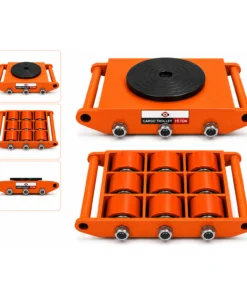 K-2 15 Ton Cargo Trolley PU wheel - (9 Wheel)