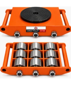 K-2 15 Ton Cargo Trolley Steel wheels - (9 Wheel)