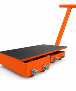K-2 6 Ton Cargo Trolley with Handle Steel Wheels - (4 Wheel)