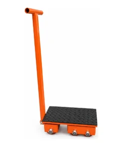 K-2 8 Ton Cargo Trolley with Handle Steel Wheels - (6 Wheel)
