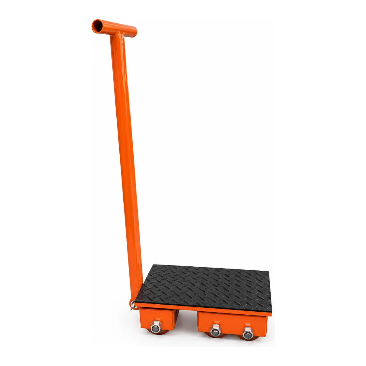 K-2 8 Ton Cargo Trolley with Handle Steel Wheels - (6 Wheel)