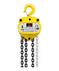 K2 Chain Pulley Block - 3 Ton - 3m Lift - Single Fall with 10mm Chain