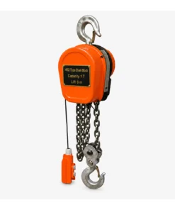 K-2 - 1 Ton DHS Electric Chain Hoist 3 Phase - 6 Mtr Lift - Single Fall with 8 mm Chain