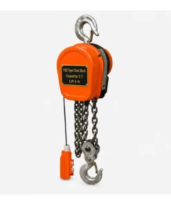 K-2 - 2 Ton DHS Electric Chain Hoist 3 Phase - 6 Mtr Lift - Single Fall with 10 mm Chain