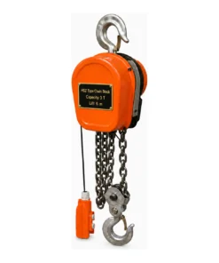 K-2 - 3 Ton DHS Electric Chain Hoist 3 Phase - 6 Mtr Lift - Double Fall with 8 mm Chain