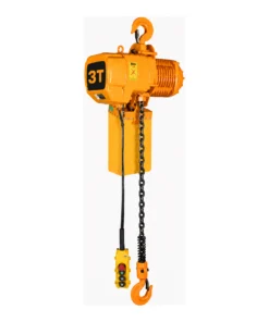 K-2 - 3 Ton Electric Chain Hoist 3 Phase - 6 Mtr Lift - Double Fall with 10 mm Chain