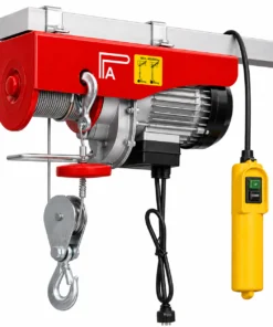 K-2 - 800Kg Mini Hoist 220V Single Phase - PA 800 x 30 with 30 Mtr Wire Rope - 5mm Dia