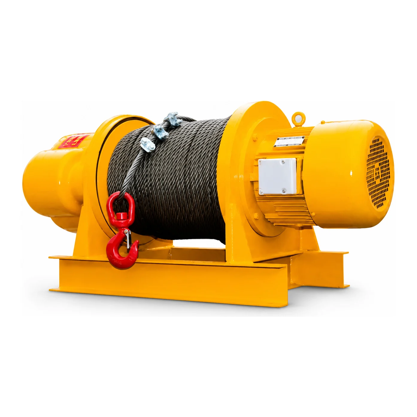 KCD Heavy Duty Electric Winch 415V - 3000 Kg - With 60 Mtr Wire Rope of 13 mm Dia with 4.5 Kw Motor