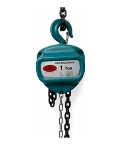 Leo Chain Pulley Block - 1 Ton - 6m Lift - Single Fall with 6mm Chain