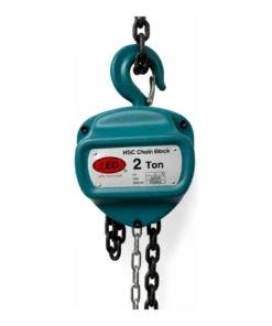 Leo Chain Pulley Block - 2 Ton - 6m Lift - Double Fall with 6mm Chain
