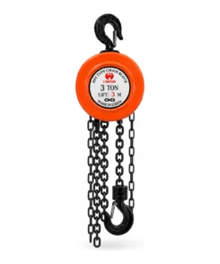 Longyan Chain Pulley Block - 3 Ton - 3 m Lift - Double Fall with 8 mm Chain