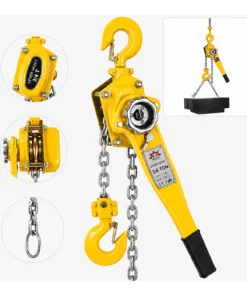 K2 Ratchet Lever Block - 0.75 Ton - Single Fall with 6 mm Chain
