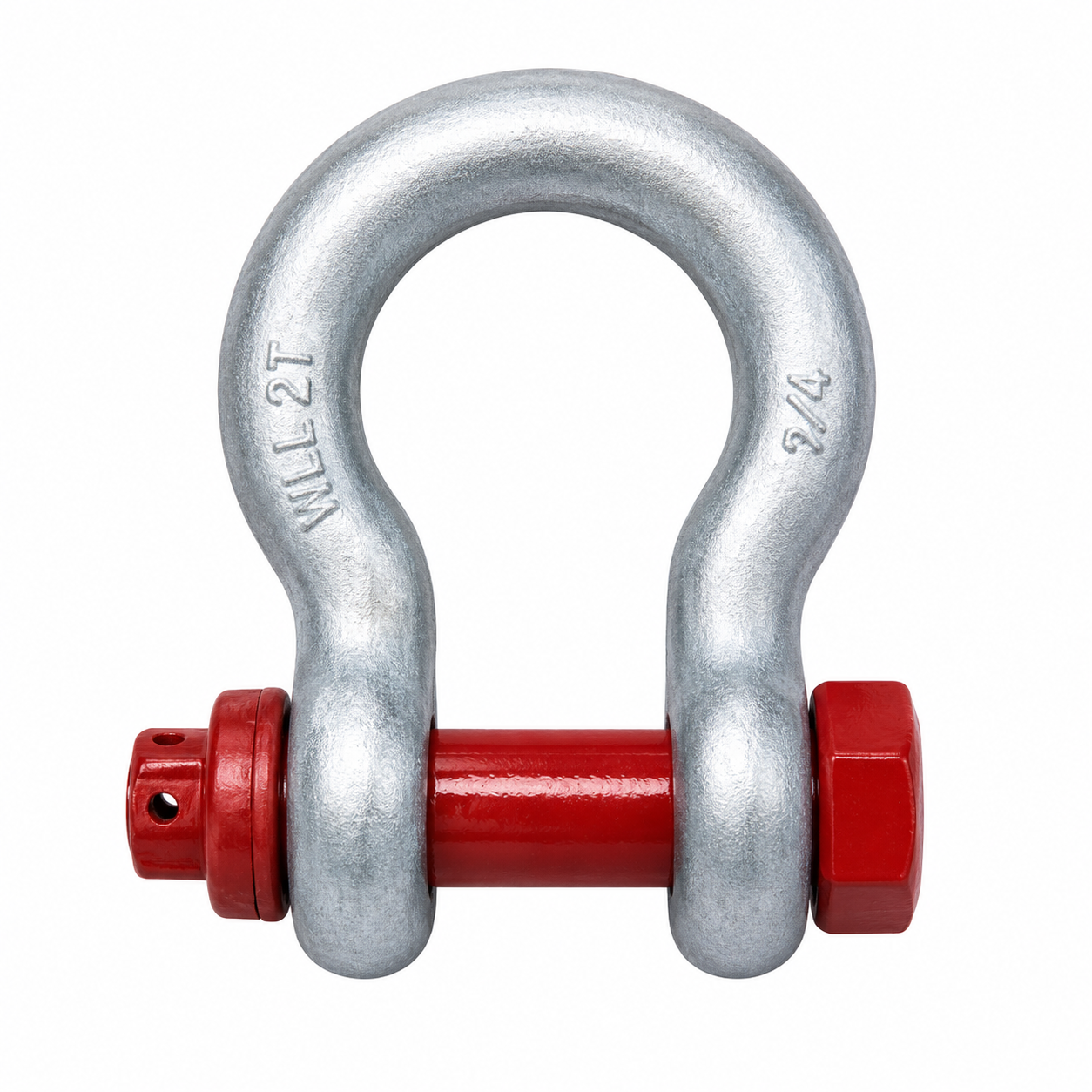 Bow Shackle 1 Ton WLL — Galvanised - Image 2