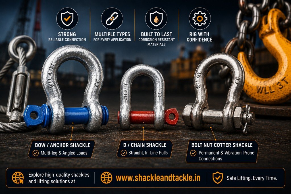 What Is a Shackle? Types, Parts, and Materials Explained