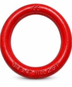 Weldless Round Ring - 3/4'' x 4'' - 2.5 T