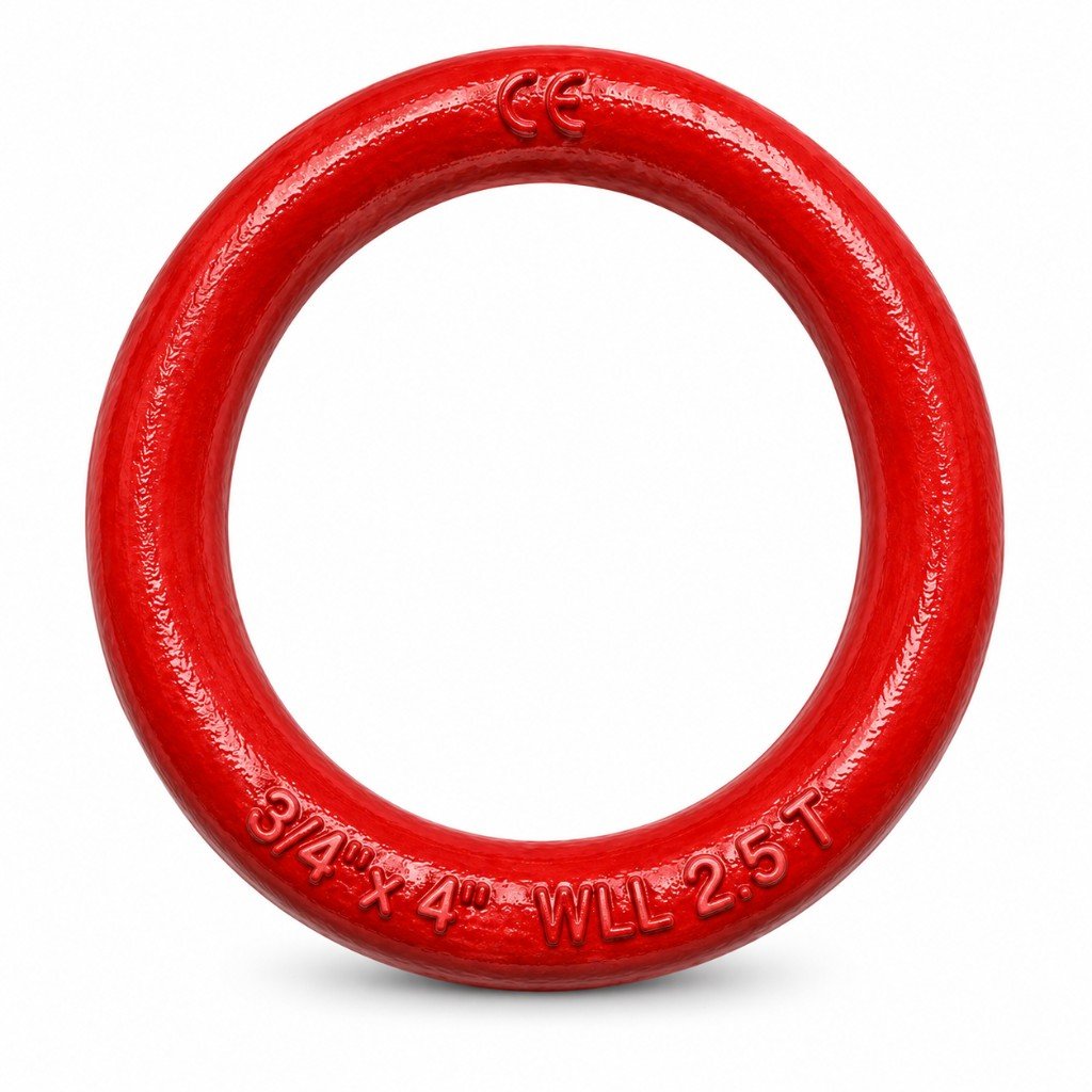 Weldless Round Ring - 3/4'' x 4'' - 2.5 T