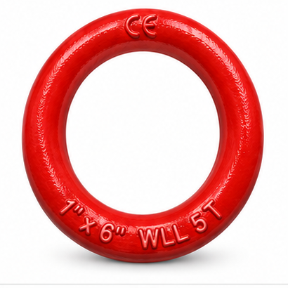 Weldless Round Ring - 1'' x 6'' - 5 T