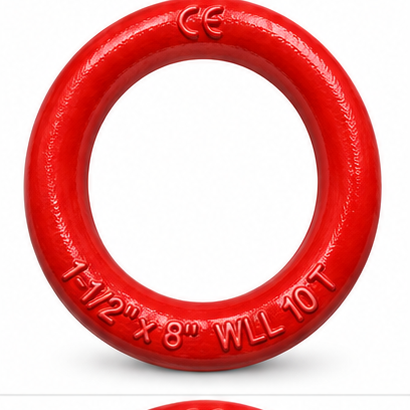 Weldless Round Ring - 1-1/2'' x 8'' - 10 T