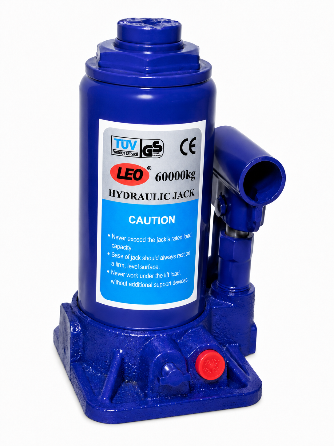 LEO Hydraulic Bottle Jack - 60 Ton - 485 mm