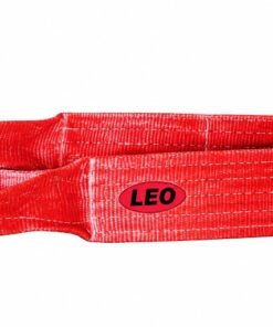 Leo Double Ply Polyester Webbing Slings (5:1) - 1 Ton - 25 MM (Violet)