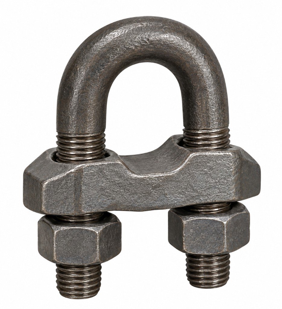 Mild Steel Forged Wire Rope Clamp 10mm